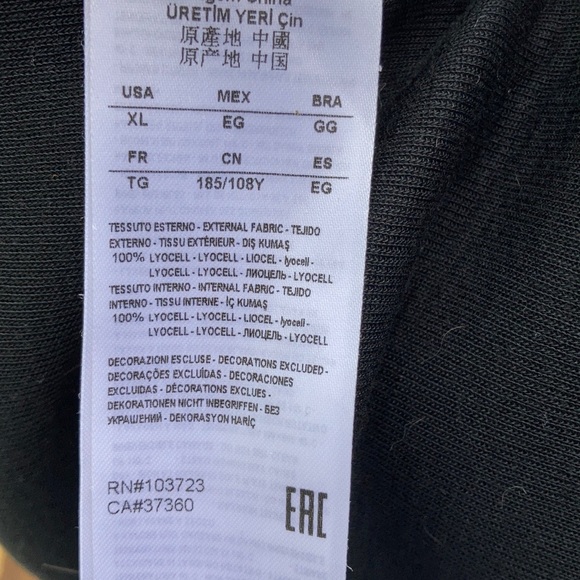 Armani Exchange Black and White Women's Top - Picture 2 of 3